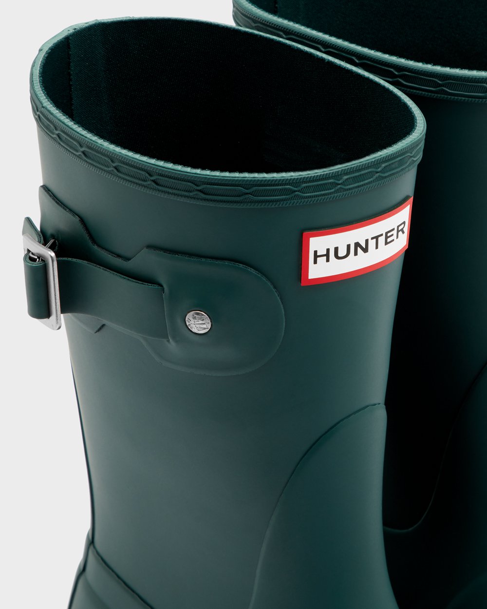 Botas De Cortas Original Hunter Mujer - Verdes - 087916WIJ